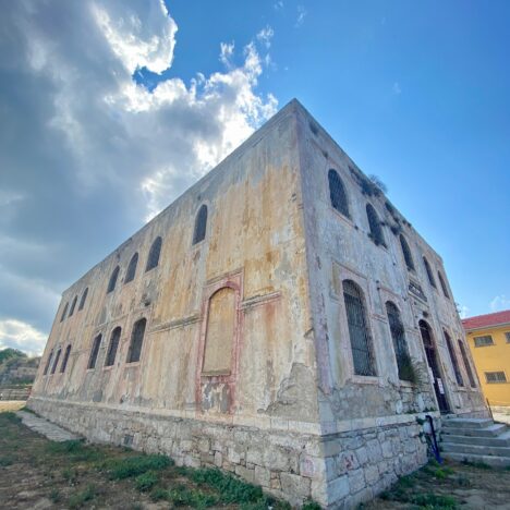 Umięśnione klaty wysmarowane oliwą